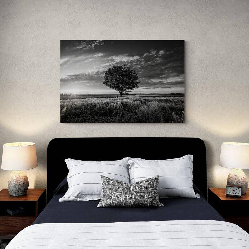 Tableau Arbre Noir et Blanc