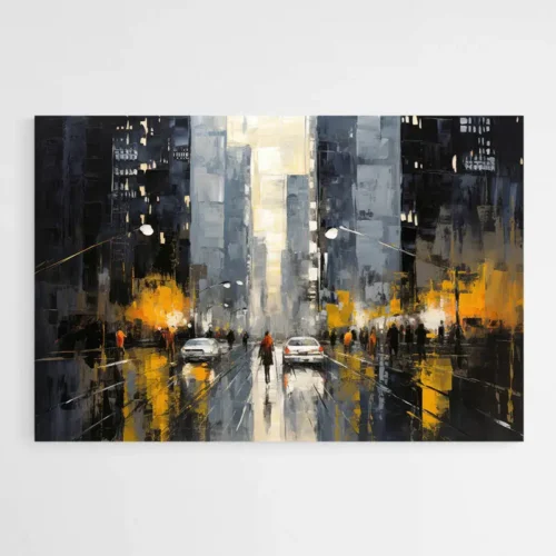 Tableau paysage moderne