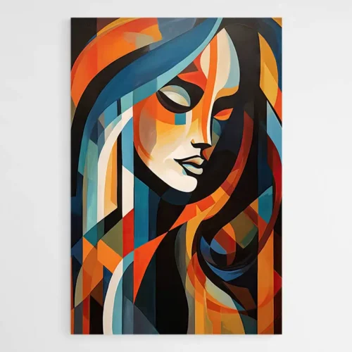 Tableau peinture abstraite moderne