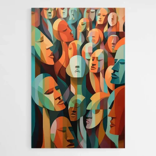 Tableau personnage moderne