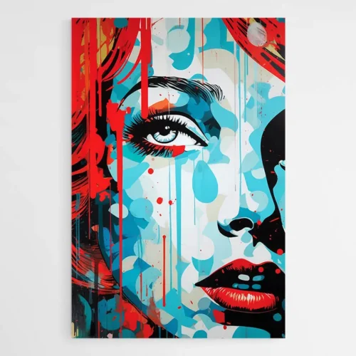 Tableau portrait moderne