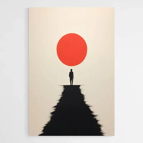 Tableau silhouette moderne