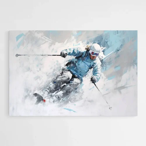 Tableau ski moderne