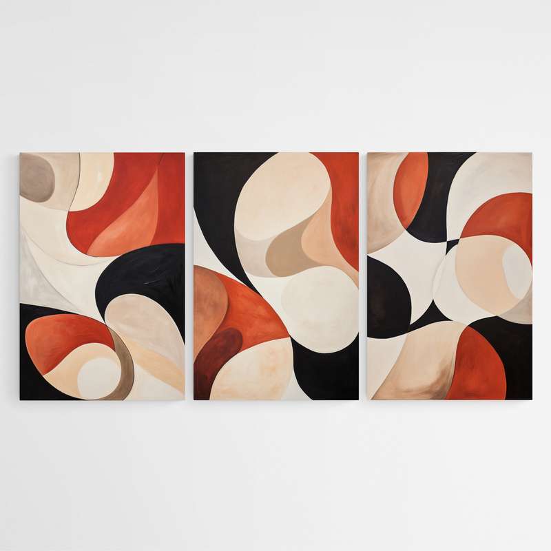Tableau Triptyque Moderne