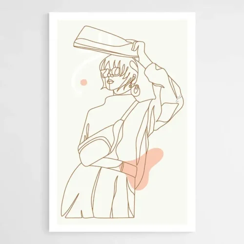 Affiche Dessin Minimaliste