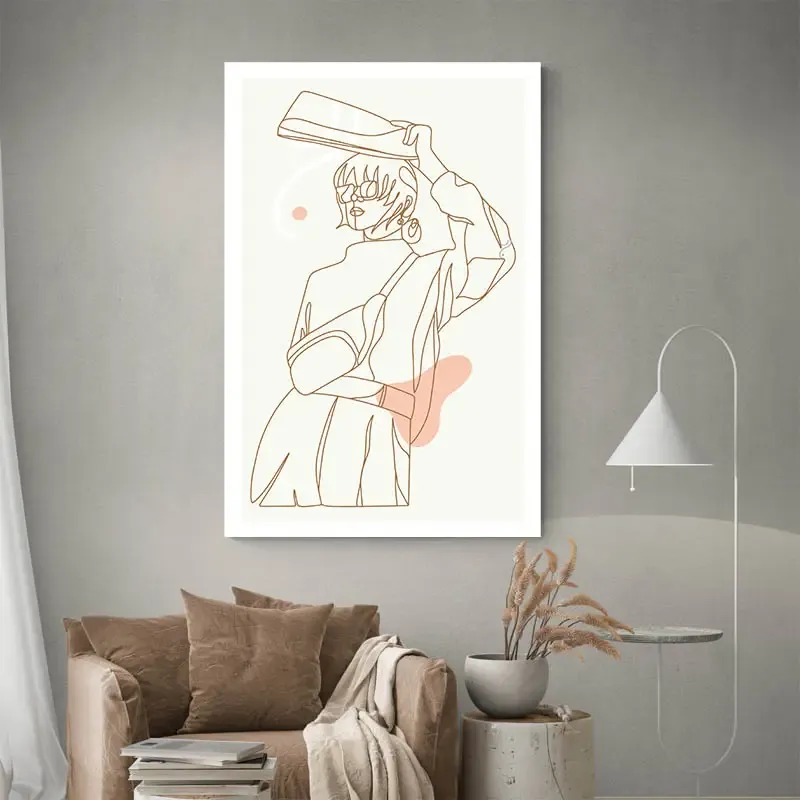 Affiche Dessin Minimaliste