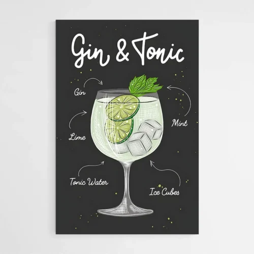Affiche Gin Tonic