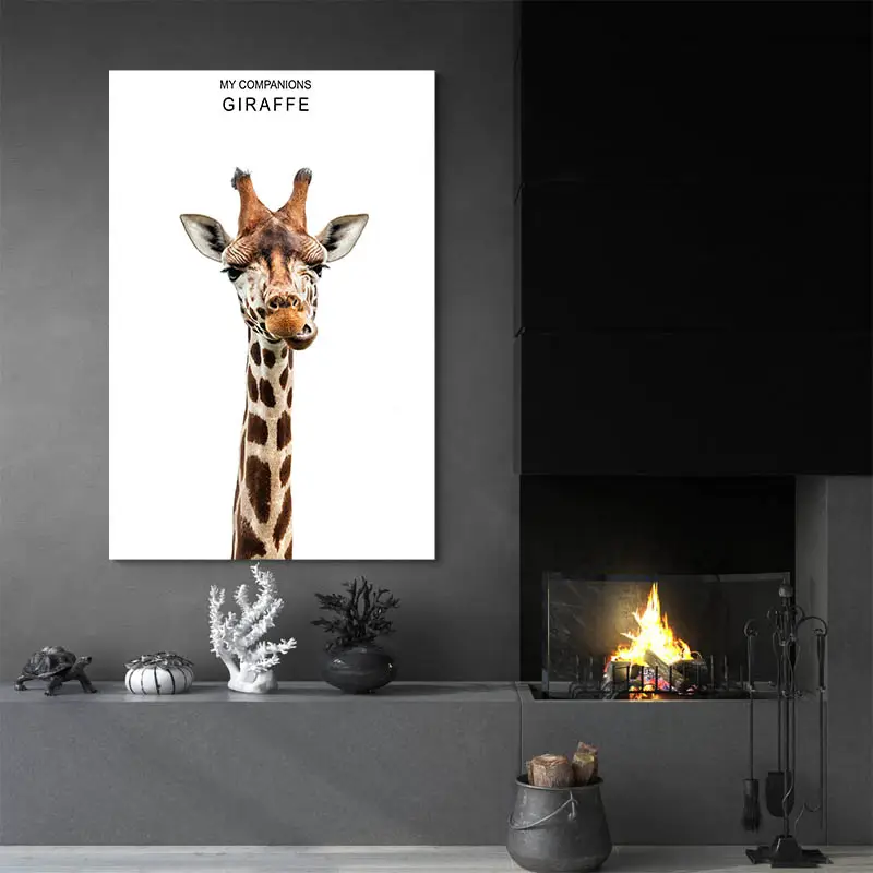 Affiche Girafe