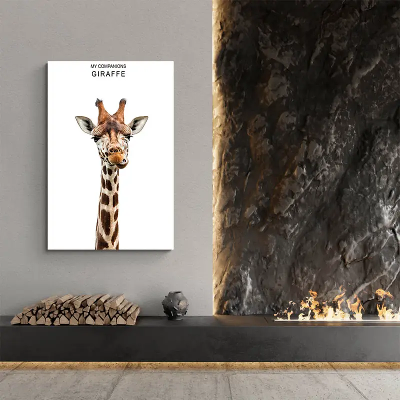 Affiche Girafe