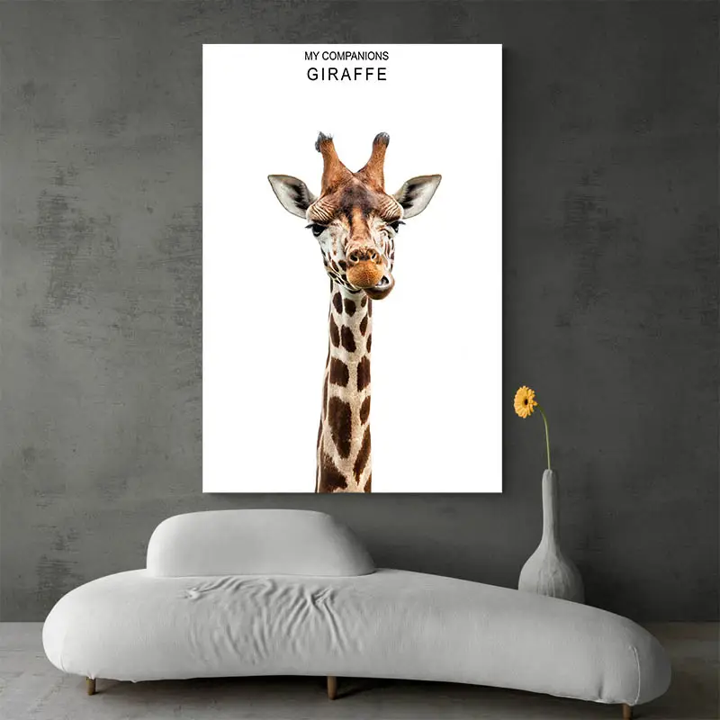 Affiche Girafe