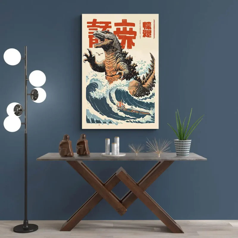 Affiche Godzilla vintage