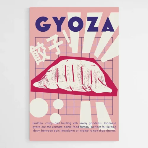 Affiche gyoza