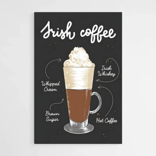 Affiche Irish Coffee