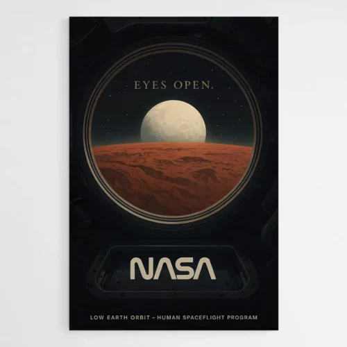 Affiche Nasa retro