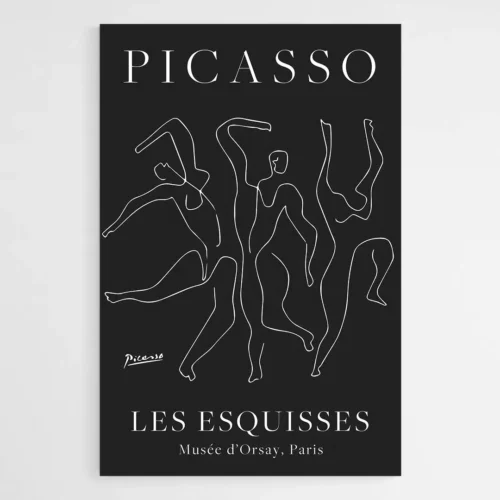 Affiche Picasso danse