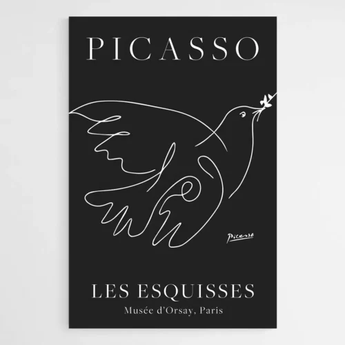 Affiche colombe Picasso