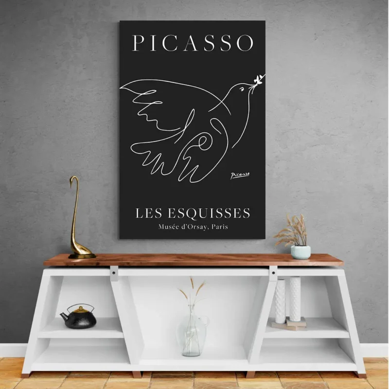 Affiche colombe Picasso