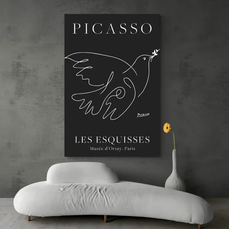 Affiche colombe Picasso