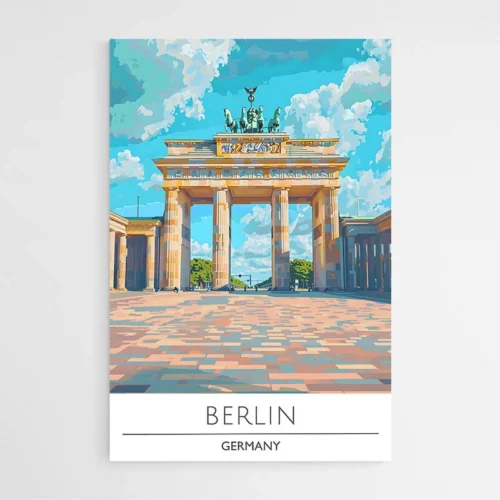 Affiche Voyage Berlin
