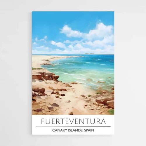 Affiche Voyage Fuerteventura