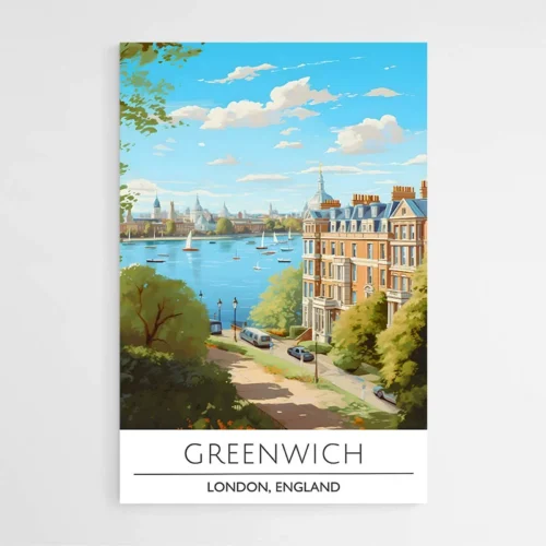 Affiche Voyage Greenwich