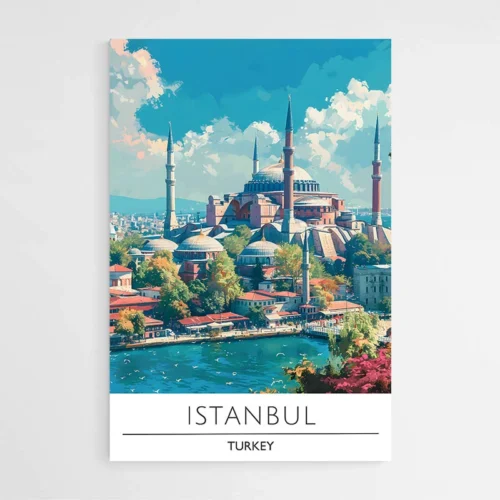 Affiche Voyage Istanbul