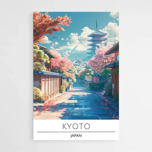 Affiche Voyage Kyoto