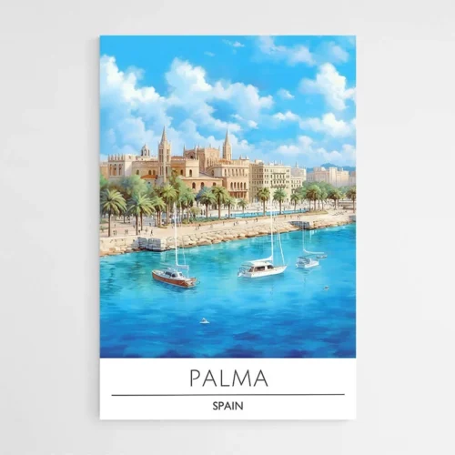 Affiche Voyage Palma