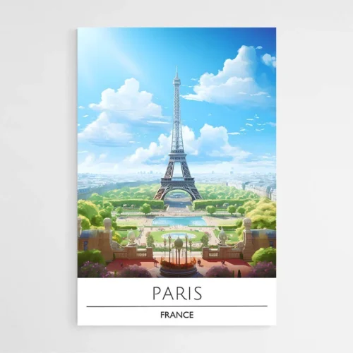 Affiche Voyage Paris