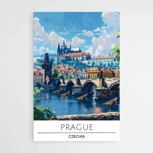 Affiche Voyage Prague