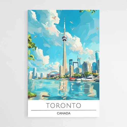 Affiche Voyage Toronto