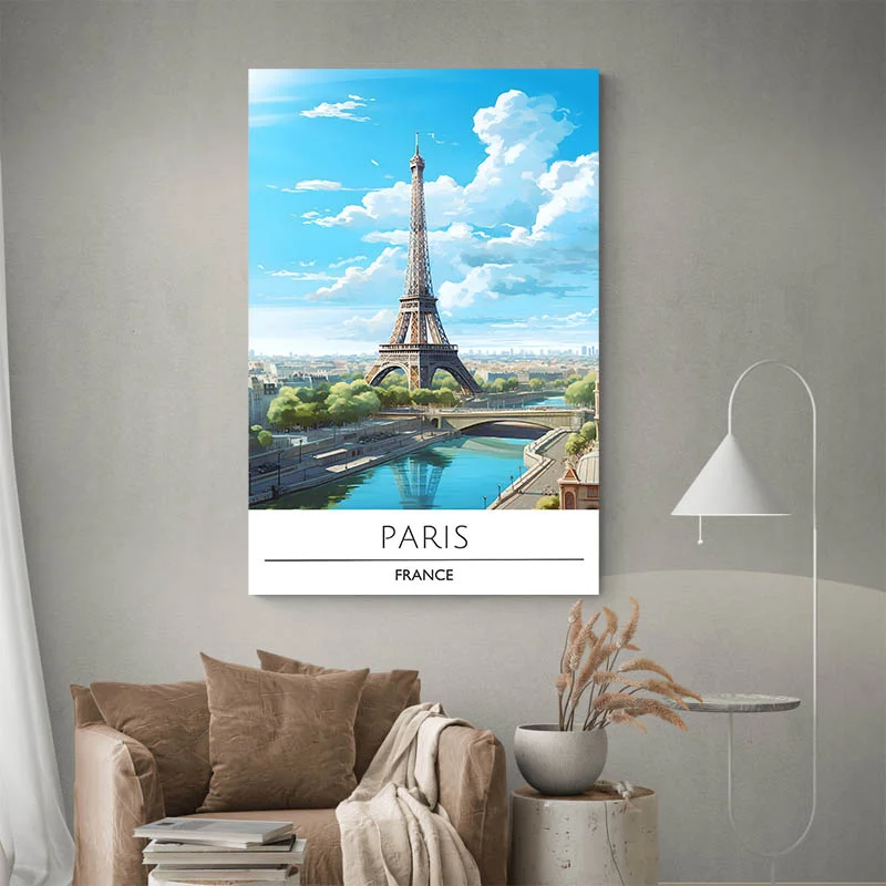 Affiche Voyage Tour Eiffel