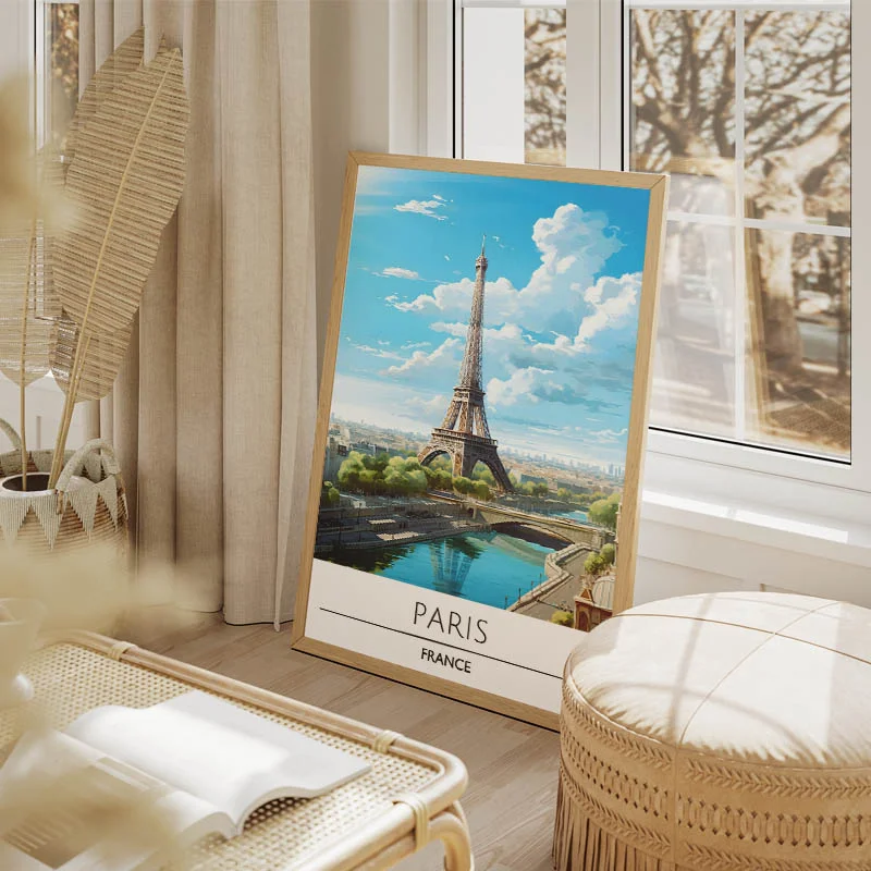 Affiche Voyage Tour Eiffel