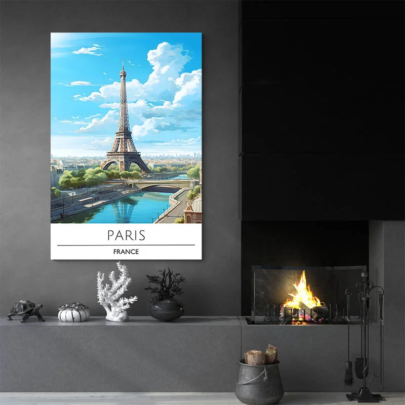Affiche Voyage Tour Eiffel