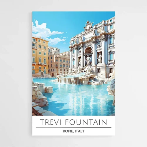 Affiche Voyage Trevi