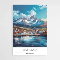 Affiche Voyage Ushuaia