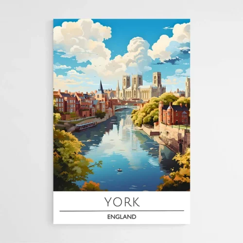 Affiche Voyage York