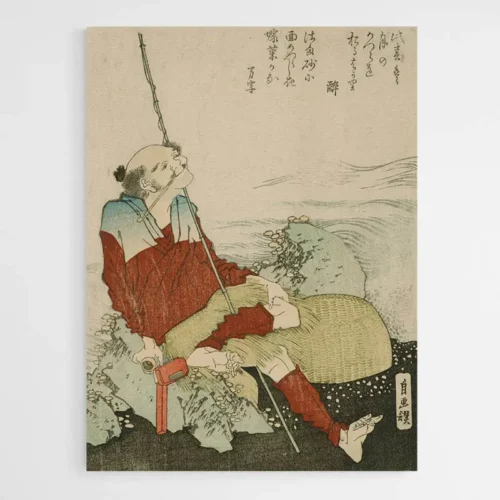 Autoportrait - Hokusai