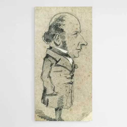 Caricature d'Eugène Marcel - Monet