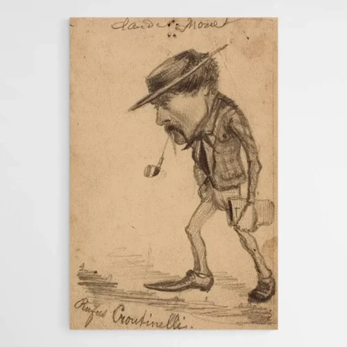 Caricature d'Henri Cassinelli - Monet