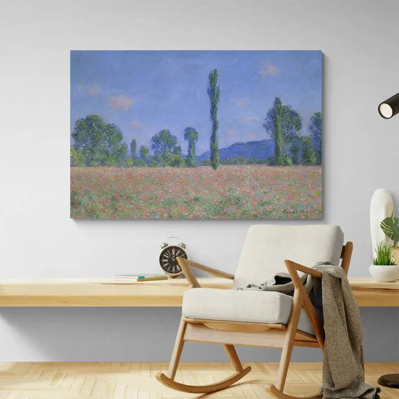 Champ de coquelicots - Monet