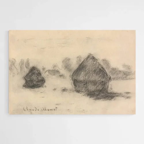 Des tas de blé - Monet