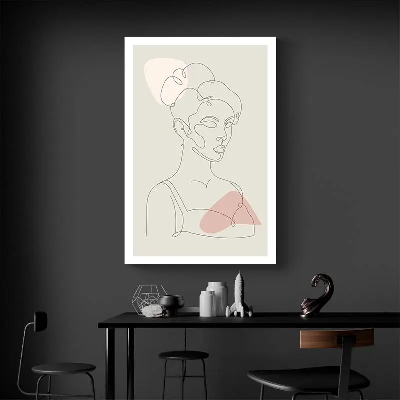 Dessin Femme Minimaliste