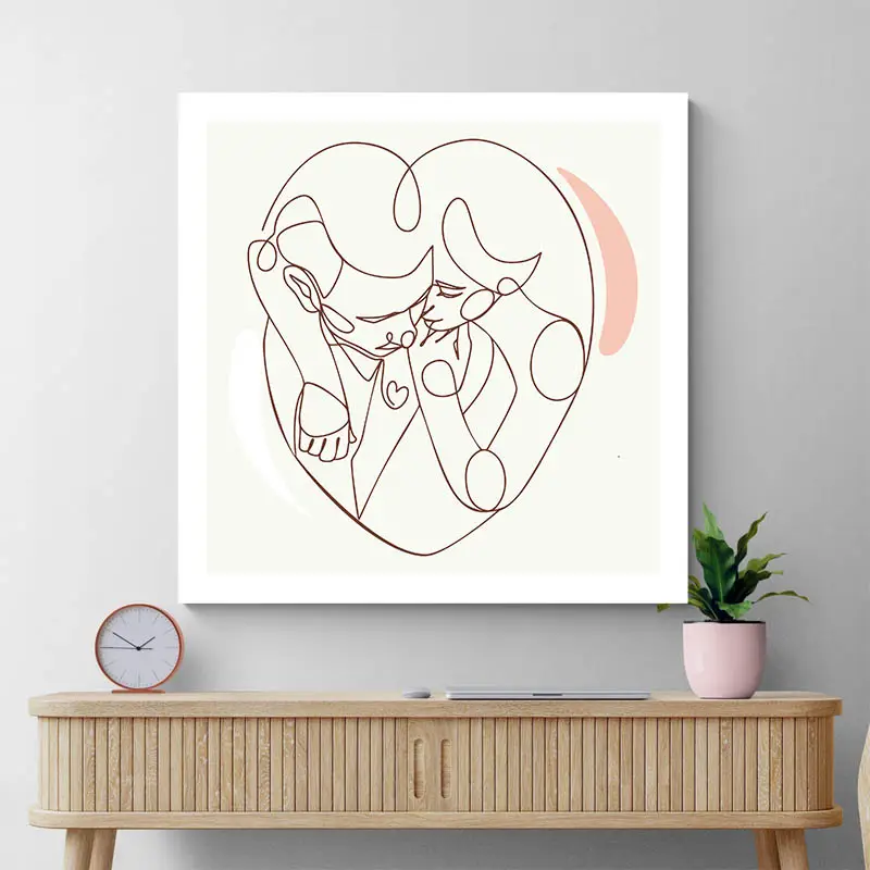 Dessin Minimaliste Amour