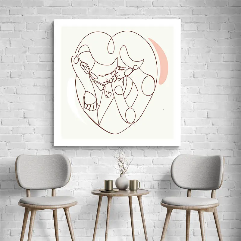 Dessin Minimaliste Amour