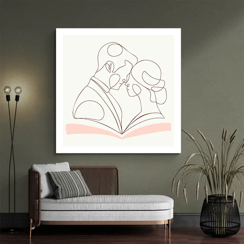 Dessin Minimaliste Couple