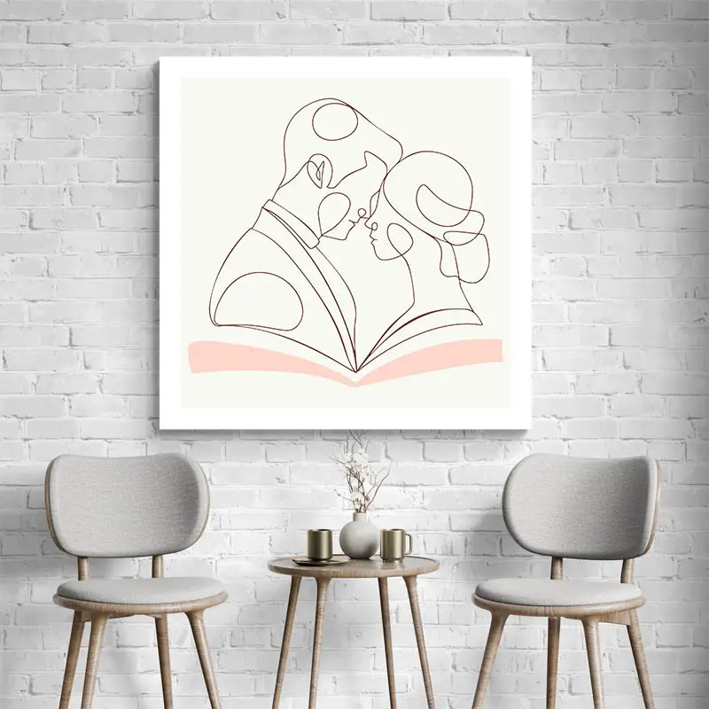 Dessin Minimaliste Couple