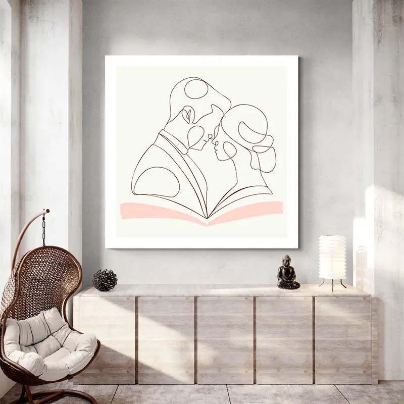 Dessin Minimaliste Couple