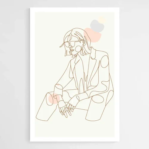 Dessin Personnage Minimaliste