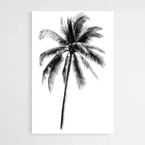 Dessin Palmier Minimaliste